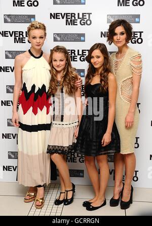 Le BFI London Film Festival Gala d'ouverture - Never Let Me Go Screening Banque D'Images