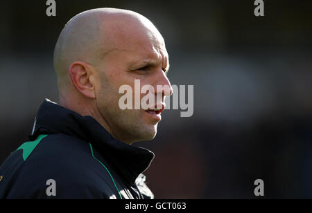 Rugby Union - Aviva Premiership - London Wasps / Northampton Saints - Adams Park. Northampton Saints, directeur du rugby Jim Mallinder Banque D'Images