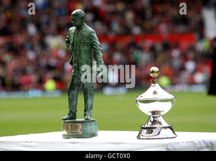 Sir Matt Busby, joueur de l'année et un Le prix PFA avant d'être remis à Wayne Rooney de Manchester United Banque D'Images