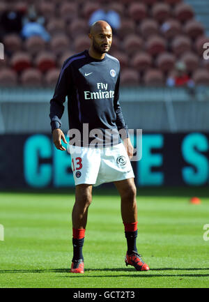 Football - première division française - Paris Saint-Germain / Stade Rennes - Parc des Princes. Sammy Traore, Paris Saint-Germain Banque D'Images