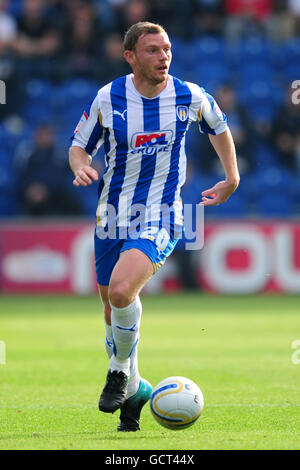 Football - npower football League One - Colchester United / Huddersfield Town - The Weston Homes Community Stadium. Brian Wilson, Colchester United Banque D'Images