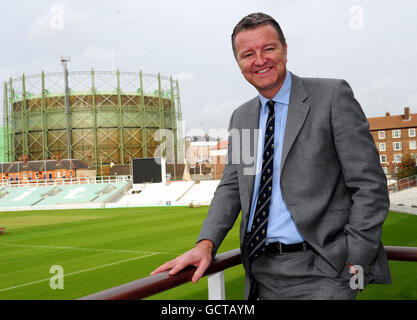 Cricket - Surrey CCC - Conférence de presse - The Brit Insurance Oval.Le nouveau président de la CCC de Surrey, Richard Thompson, au Brit Insurance Oval Banque D'Images