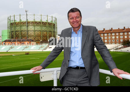 Cricket - Surrey CCC - Conférence de presse - The Brit Insurance Oval.Le nouveau président de la CCC de Surrey, Richard Thompson, au Brit Insurance Oval Banque D'Images