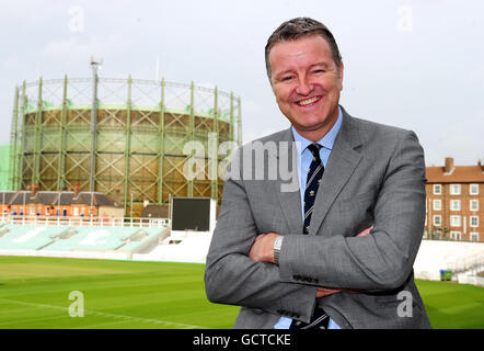 Cricket - Surrey CCC - Conférence de presse - The Brit Insurance Oval.Le nouveau président de la CCC de Surrey, Richard Thompson, au Brit Insurance Oval Banque D'Images