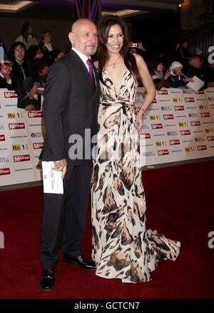 Sir Ben Kingsley et son épouse Daniela arrivent pour les Pride of Britain Awards 2010 au Grosvenor House Hotel, Londres. Banque D'Images