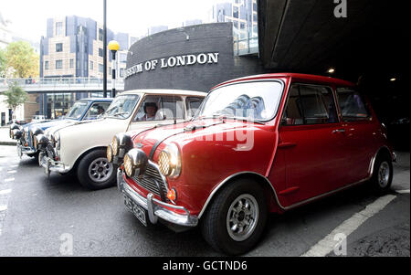 Italian Job minis Banque D'Images