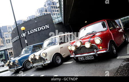 Italian Job minis Banque D'Images