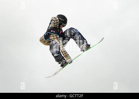 Sport d'hiver - Festival antigel 2010 - Battersea Power Station Banque D'Images