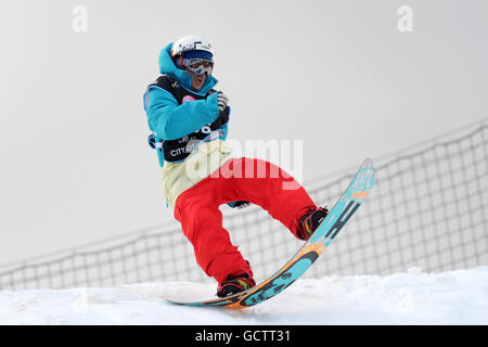 Sport d'hiver - Festival antigel 2010 - Battersea Power Station Banque D'Images