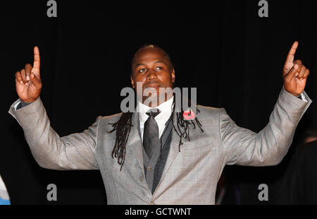 Boxe - WBA World Heavyweight Championship - David Haye v Audley Harrison - Peser dans - The Lowry Banque D'Images