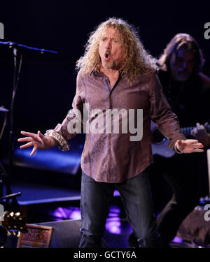 Robert Plant - BBC Radio 2 Electric Proms - Londres Banque D'Images