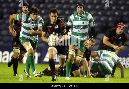 Rugby Union - Magners League - Edinburgh Rugby v Benetton Treviso - Murrayfield Banque D'Images