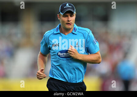 Cricket - Friends Provident Twenty20 - quart de finale - Notinghamshire Outlaws / Sussex Sharks - Trent Bridge. Luke Wright, Sussex Sharks Banque D'Images