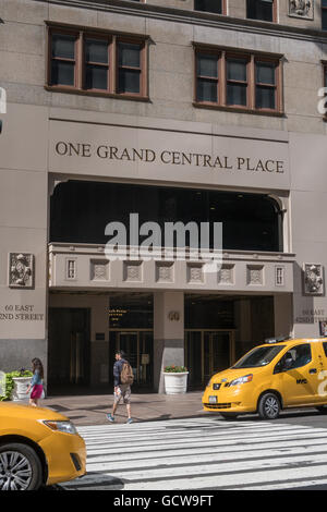 Un Grand Central, East 42nd Street, New York City Banque D'Images