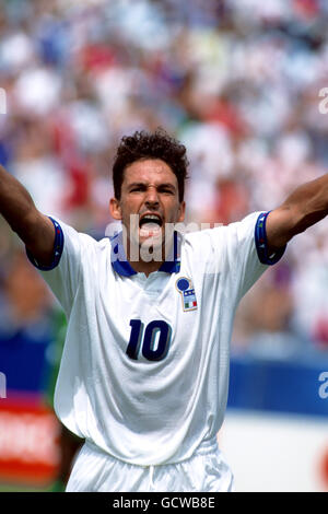 T-shirt Signé Roberto Baggio Italie 1994 – Coupe Du Monde USA – Authentique