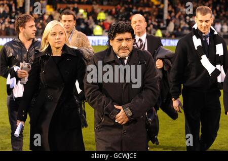 Soccer - Barclays Premier League - Fulham v Manchester City - Craven Cottage Banque D'Images