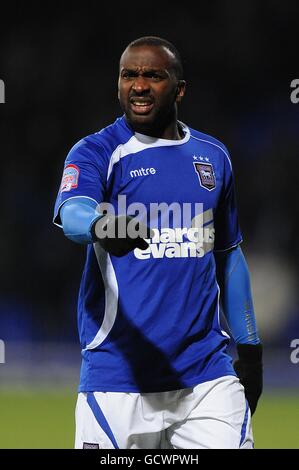 Football - Carling Cup - Quater final - Ipswich Town / West Bromwich Albion - Portman Road.Jason Scotland, ville d'Ipswich Banque D'Images