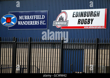 Rugby Union - 2010 - Test EMC Automne Ecosse v Nouvelle-zélande - Murrayfield Banque D'Images