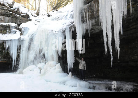 Météo d'hiver 5 déc. Banque D'Images