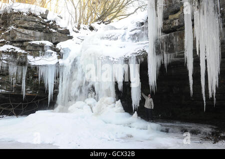 Météo d'hiver 5 déc. Banque D'Images