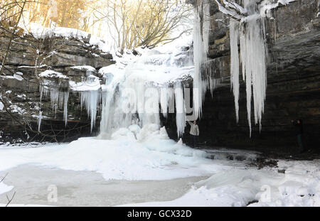 Météo d'hiver 5 déc. Banque D'Images