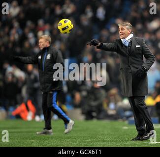 Soccer - Barclays Premier League - Everton v Manchester City - City of Manchester Stadium Banque D'Images