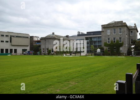 Parcs en centre-ville de Dublin Banque D'Images