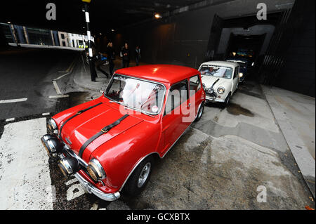 Italian Job minis Banque D'Images