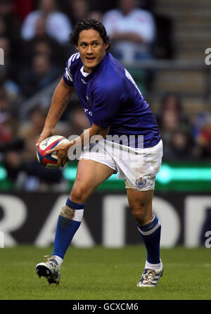 Rugby Union - perpétuelle Investec série 2010 - Angleterre v Samoa - Stade de Twickenham Banque D'Images