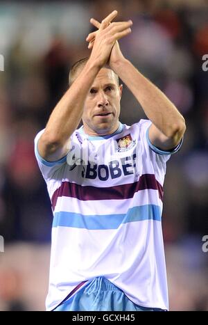 Football - Barclays Premier League - Sunderland v West Ham United - Stade de lumière. Matthew Upson, West Ham United. Banque D'Images