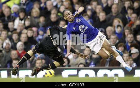 Soccer - Barclays Premier League - Everton v Wigan Athletic - Goodison Park Banque D'Images