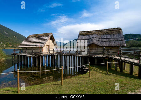 Plateau Cansiglio, lac Revine, Trévise, Vénétie, Italie, Europe Banque D'Images