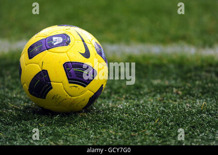 Vue générale d'un match de match officiel de la Nike Winter Premier League Banque D'Images