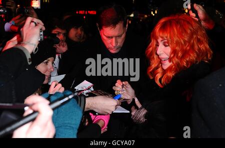 'Burlesque' Premiere - Londres Banque D'Images