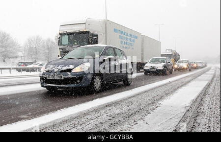 Météo d'hiver 18 Décembre Banque D'Images