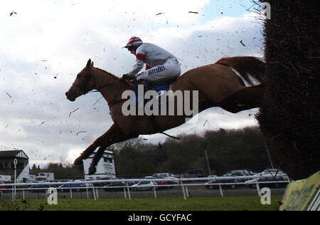 Les courses de chevaux - Coral Welsh National Day - Hippodrome de Chepstow Banque D'Images