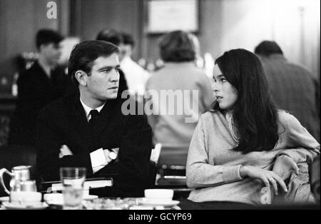 Geraldine Chaplin et Tom Courtenay Banque D'Images