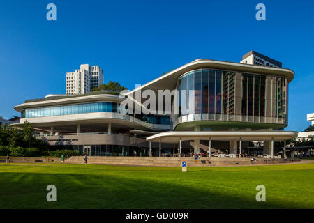 Architecture design de U-Town, National University Singapore, nus. Banque D'Images