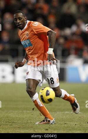 Football - Barclays Premier League - Blackpool / Birmingham City - Bloomfield Road. Jason Euell, Blackpool Banque D'Images