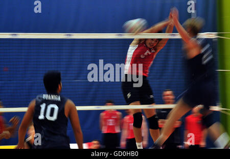 Gatineau, Canada. 09 juillet 2016. Les U21 Men's Continental Championship aura lieu à Gatineau, du 5 juillet au 10 juillet 2016. Créé par la NORCECA en 2006, ce sera la deuxième fois que l'événement biennal est organisé au Canada. Credit : imagespic/Alamy Live News Banque D'Images