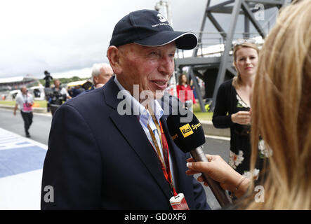 Silverstone, UK. 10 juillet, 2016. Sport Automobile : Championnat du Monde de Formule 1 de la FIA 2016, Grand Prix de Grande-Bretagne, John Surtees © dpa/Alamy Live News Banque D'Images