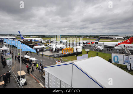 Farnborough International Airshow 2016 Banque D'Images