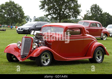 1932 Ford 3-Window Coupe Hot Rod Banque D'Images