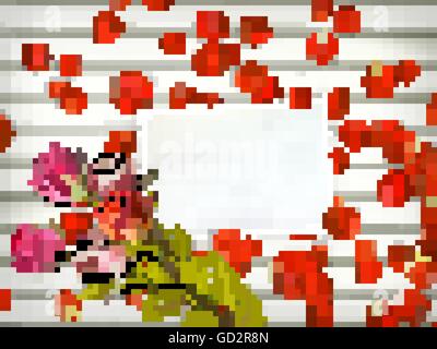 Valentines Day concept. EPS 10 Illustration de Vecteur