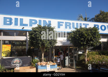 Bilpin bol de fruits magasin dans le village de Bilpin, une célèbre région de culture Apple près de Blue Mountains, New South Wales, Australie Banque D'Images