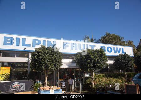 Bilpin bol de fruits magasin dans le village de Bilpin, une célèbre région de culture Apple près de Blue Mountains, New South Wales, Australie Banque D'Images