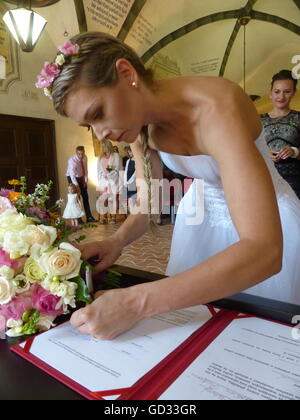 Cérémonie de mariage Banque D'Images