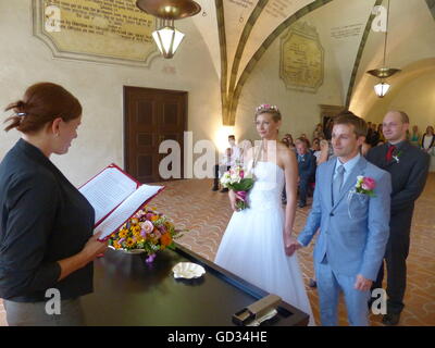 Cérémonie de mariage Banque D'Images