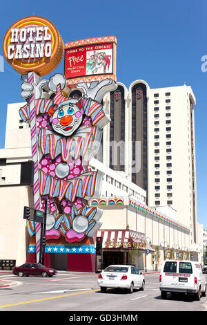 Reno - 11 juin : Circus Circus Hotel and Casino, le divertissement, le 11 juin 2012 Reno Nevada. Banque D'Images