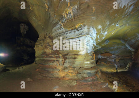 Kutumsar bastar, grotte, Chhattisgarh, Inde, Asie Banque D'Images